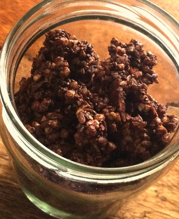 Gekeimtes Buchweizen-Granola | Sprouted buckwheat granola